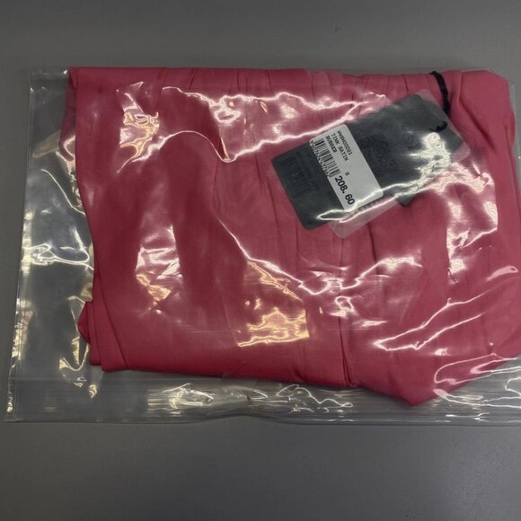 Zadig & Voltaire Women’s Tink Satin V-Neck Blouse Rubber Pink - Picture 3 of 12